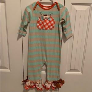 RicRac & Ruffles Fall Romper